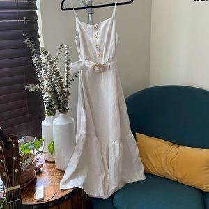 Rails Astrid Ivory Midi Dress NYT